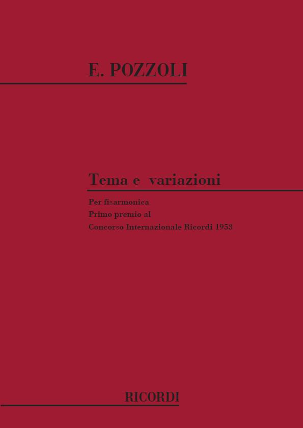 Tema E Variazioni - Per Fisarmonica - pro akordeon